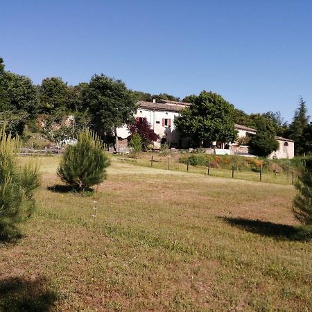Gites La Ferme Accrochee A La Colline Lagorce  Bagian luar foto