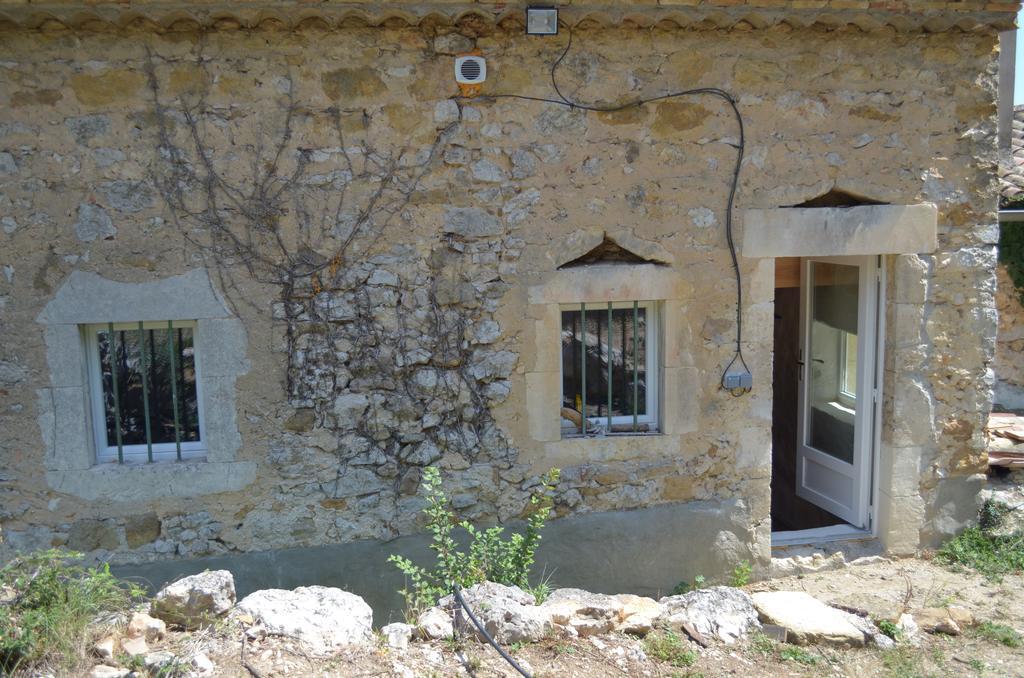 Gites La Ferme Accrochee A La Colline Lagorce  Bagian luar foto